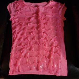 Girls pink tshirt